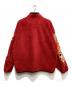 doublet (ダブレット) POLYESTER FLEECE HALF ZIP PULLOVER レッド サイズ:M：18000円