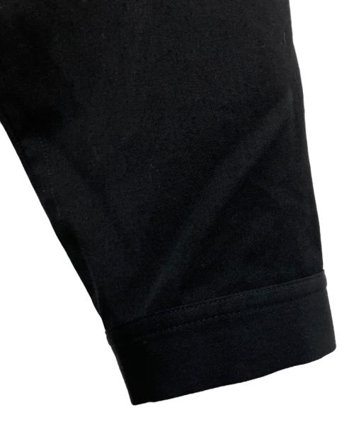 Yohji Yamamoto pour homme（ヨウジヤマモト プールオム）Yohji Yamamoto pour homme (ヨウジヤマモト プールオム) スパンコールジップアップシャツ ブラック サイズ:3の古着・服飾アイテム