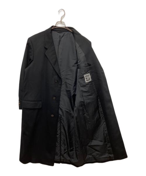 Christian Dior MONSIEUR（クリスチャンディオールムッシュ）Christian Dior MONSIEUR (クリスチャンディオールムッシュ) カシミヤチェスターコート ブラック サイズ:Lの古着・服飾アイテム