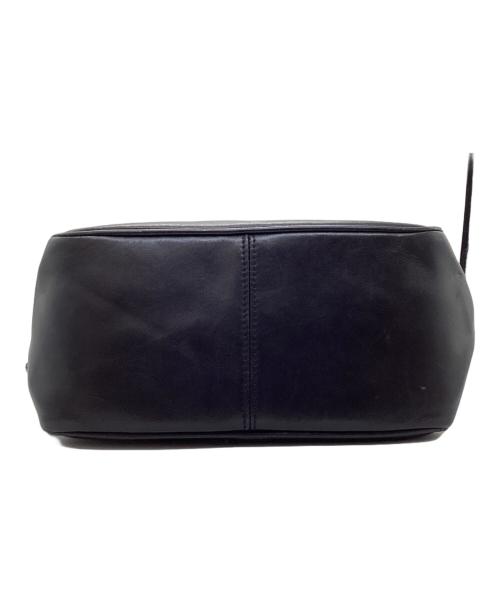 Christian Dior（クリスチャン ディオール）Christian Dior (クリスチャン ディオール) ロゴチャームフラップショルダーバッグ ブラックの古着・服飾アイテム