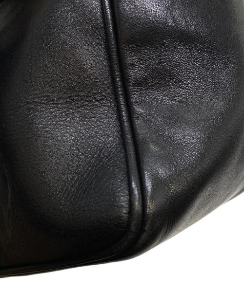 Christian Dior（クリスチャン ディオール）Christian Dior (クリスチャン ディオール) ロゴチャームフラップショルダーバッグ ブラックの古着・服飾アイテム