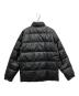 A BATHING APE (アベイシングエイプ) レザーダウンジャケット ブラック サイズ:L：80000円