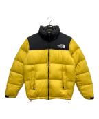 THE NORTH FACEザ ノース フェイス）の古着「ヌプシジャケット」｜ブラック×イエロー