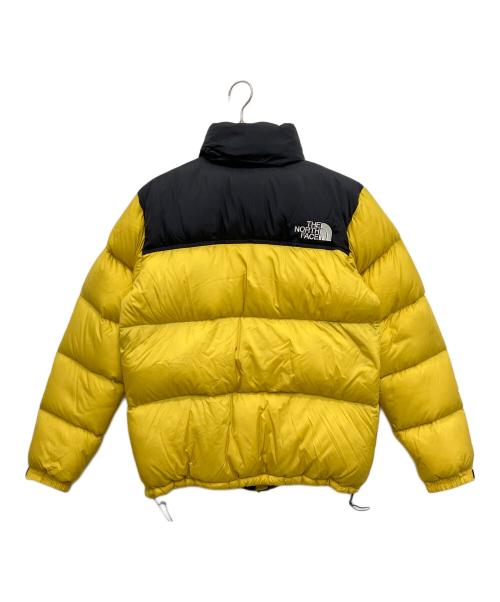 THE NORTH FACE（ザ ノース フェイス）THE NORTH FACE (ザ ノース フェイス) ヌプシジャケット ブラック×イエロー サイズ:XLの古着・服飾アイテム