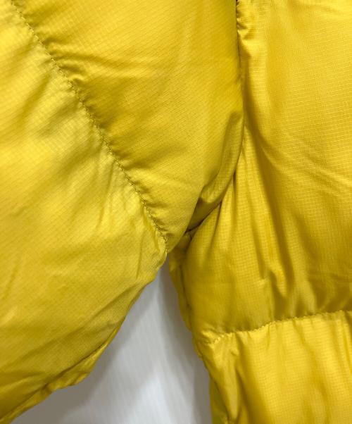 THE NORTH FACE（ザ ノース フェイス）THE NORTH FACE (ザ ノース フェイス) ヌプシジャケット ブラック×イエロー サイズ:XLの古着・服飾アイテム