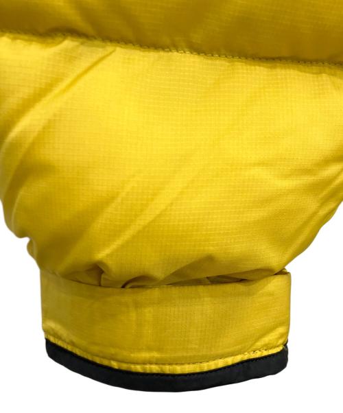 THE NORTH FACE（ザ ノース フェイス）THE NORTH FACE (ザ ノース フェイス) ヌプシジャケット ブラック×イエロー サイズ:XLの古着・服飾アイテム
