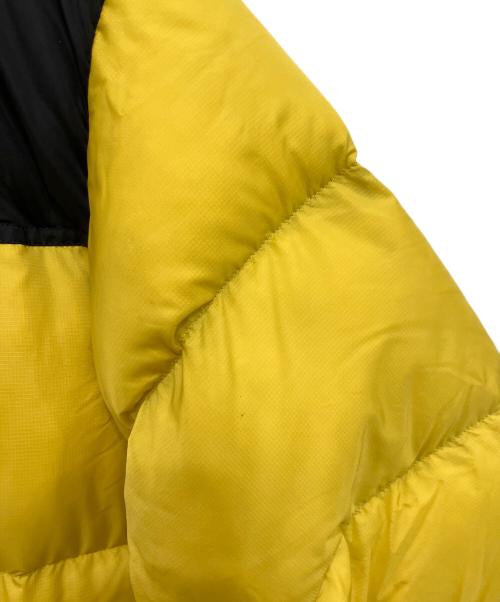 THE NORTH FACE（ザ ノース フェイス）THE NORTH FACE (ザ ノース フェイス) ヌプシジャケット ブラック×イエロー サイズ:XLの古着・服飾アイテム