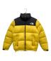 THE NORTH FACE（ザ ノース フェイス）の古着「ヌプシジャケット」｜ブラック×イエロー