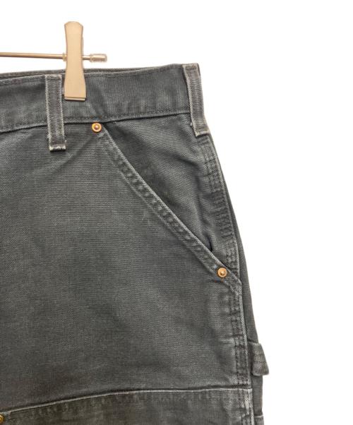 CarHartt（カーハート）CarHartt (カーハート) ダブルニーペインターパンツ ブラック サイズ: 42×30の古着・服飾アイテム