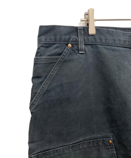 CarHartt（カーハート）CarHartt (カーハート) ダブルニーペインターパンツ ブラック サイズ: 42×30の古着・服飾アイテム
