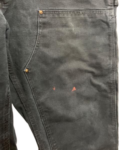 CarHartt（カーハート）CarHartt (カーハート) ダブルニーペインターパンツ ブラック サイズ: 42×30の古着・服飾アイテム