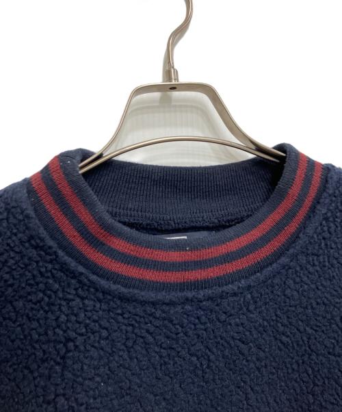 POLO RALPH LAUREN（ポロ・ラルフローレン）POLO RALPH LAUREN (ポロ・ラルフローレン) ボアフリーススウェット ネイビー サイズ:XLの古着・服飾アイテム