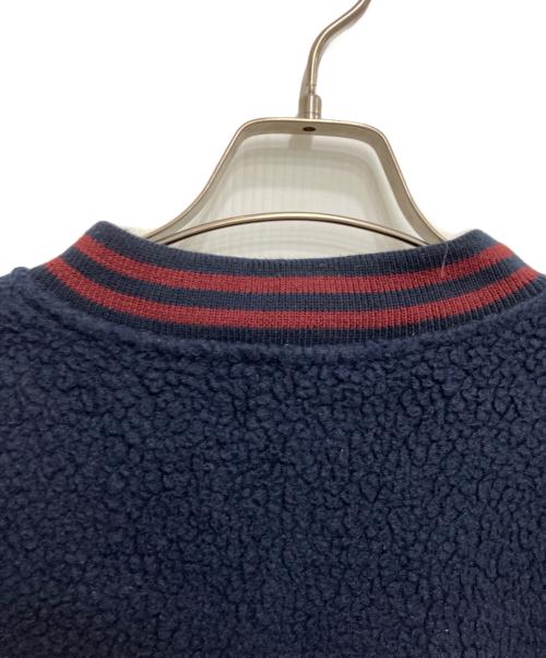 POLO RALPH LAUREN（ポロ・ラルフローレン）POLO RALPH LAUREN (ポロ・ラルフローレン) ボアフリーススウェット ネイビー サイズ:XLの古着・服飾アイテム
