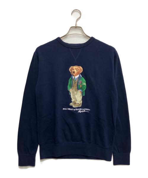 POLO RALPH LAUREN（ポロ・ラルフローレン）POLO RALPH LAUREN (ポロ・ラルフローレン) ポロベアスウェット ネイビー サイズ:Sの古着・服飾アイテム