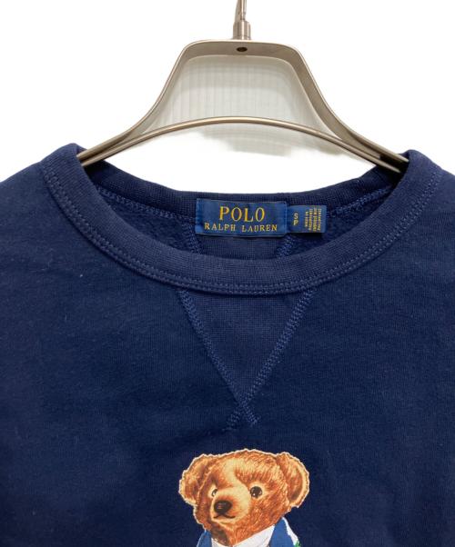 POLO RALPH LAUREN（ポロ・ラルフローレン）POLO RALPH LAUREN (ポロ・ラルフローレン) ポロベアスウェット ネイビー サイズ:Sの古着・服飾アイテム