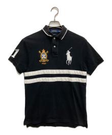 POLO RALPH LAUREN（ポロ・ラルフローレン）の古着「ビッグポニーポロシャツ」｜ブラック