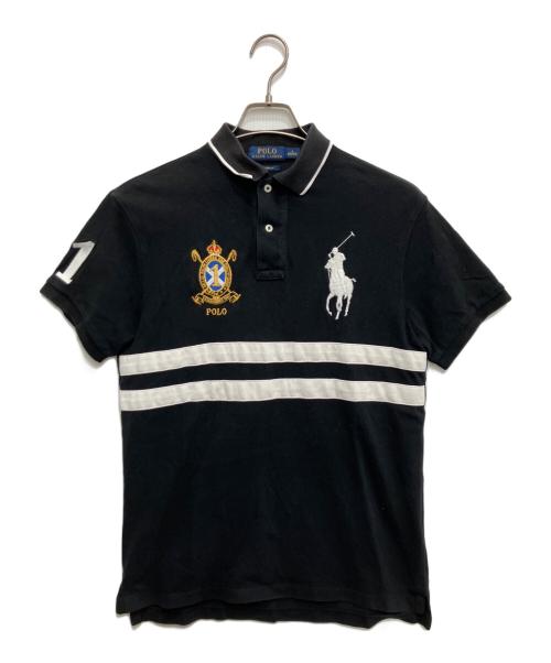POLO RALPH LAUREN（ポロ・ラルフローレン）POLO RALPH LAUREN (ポロ・ラルフローレン) ビッグポニーポロシャツ ブラック サイズ:Sの古着・服飾アイテム
