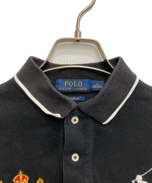 POLO RALPH LAUREN（ポロ・ラルフローレン）POLO RALPH LAUREN (ポロ・ラルフローレン) ビッグポニーポロシャツ ブラック サイズ:Sの古着・服飾アイテム