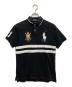 POLO RALPH LAUREN（ポロ・ラルフローレン）の古着「ビッグポニーポロシャツ」｜ブラック