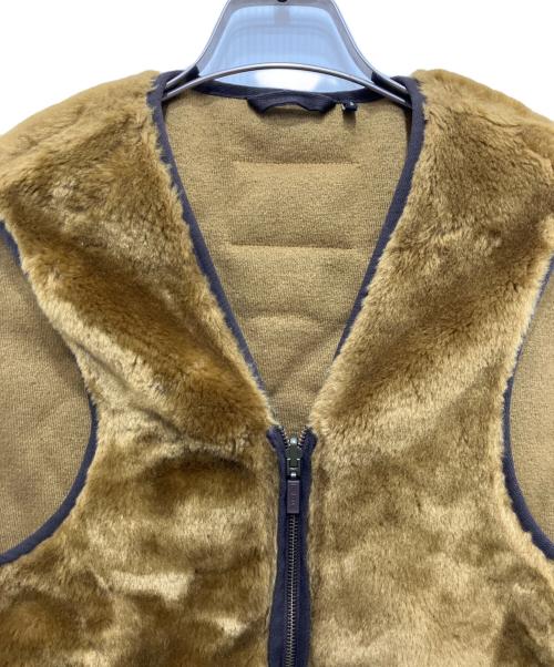 Barbour（バブアー）Barbour (バブアー) SL FUR LINER/ファーライナーベスト ブラウン サイズ:36の古着・服飾アイテム
