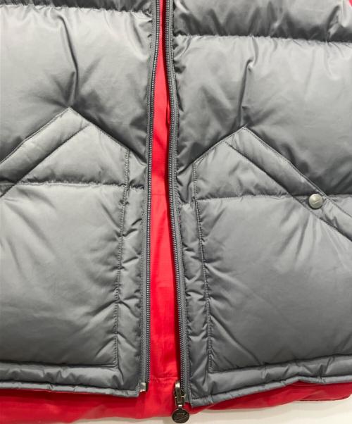 NIKE（ナイキ）NIKE (ナイキ) リバーシブルダウンベスト グレー×レッド サイズ:Lの古着・服飾アイテム