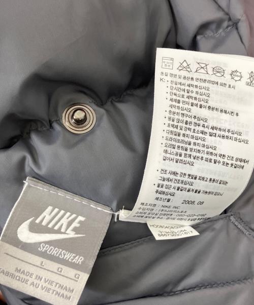 NIKE（ナイキ）NIKE (ナイキ) リバーシブルダウンベスト グレー×レッド サイズ:Lの古着・服飾アイテム