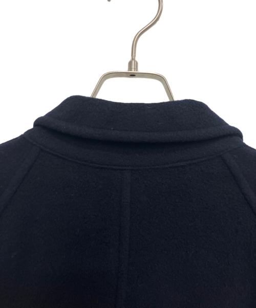 Christian Dior MONSIEUR（クリスチャンディオールムッシュ）Christian Dior MONSIEUR (クリスチャンディオールムッシュ) ウールバルマカーンコート ネイビー サイズ:不明の古着・服飾アイテム