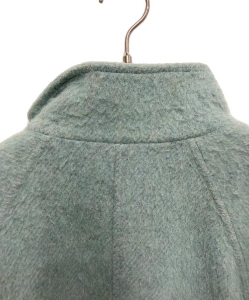 BLACK by moussy（ブラックバイマウジー）BLACK by moussy (ブラックバイマウジー) volume sleeve coat グリーン サイズ:freeの古着・服飾アイテム