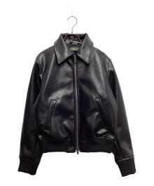 CLEL（クレイル）の古着「ディープテクスチャーブルゾン」｜ブラック