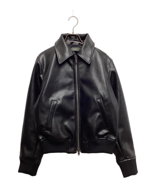 CLEL（クレイル）CLEL (クレイル) ディープテクスチャーブルゾン ブラック サイズ:Sの古着・服飾アイテム