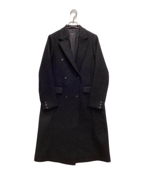 UNITED TOKYO（ユナイテッドトーキョー）UNITED TOKYO (ユナイテッドトーキョー) カシミヤ混ダブルブレストコート ブラック サイズ:2の古着・服飾アイテム