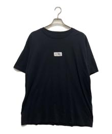 MM6 Maison Margiela（エムエムシックスメゾンマルジェラ）の古着「Numeric Cotton T-Shirt」｜ブラック