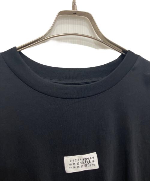 MM6 Maison Margiela（エムエムシックスメゾンマルジェラ）MM6 Maison Margiela (エムエムシックスメゾンマルジェラ) Numeric Cotton T-Shirt ブラック サイズ:Lの古着・服飾アイテム