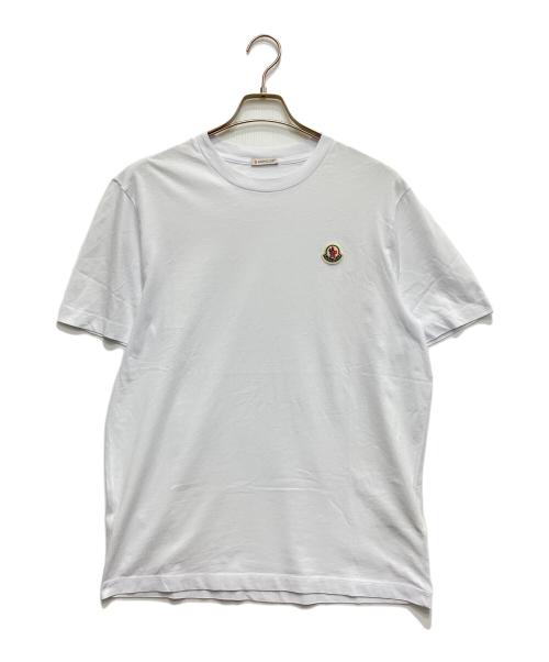 MONCLER（モンクレール）MONCLER (モンクレール) SS TSHIRT ホワイト サイズ:Lの古着・服飾アイテム