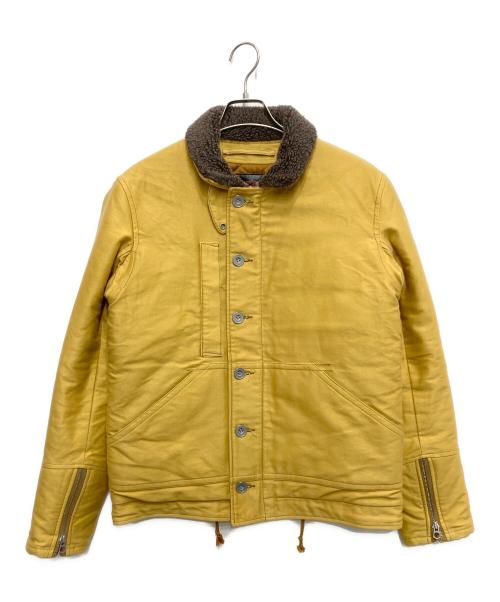 Geruga（ゲルガ）Geruga (ゲルガ) GR-J-60 DECK JACKET イエロー サイズ:2の古着・服飾アイテム