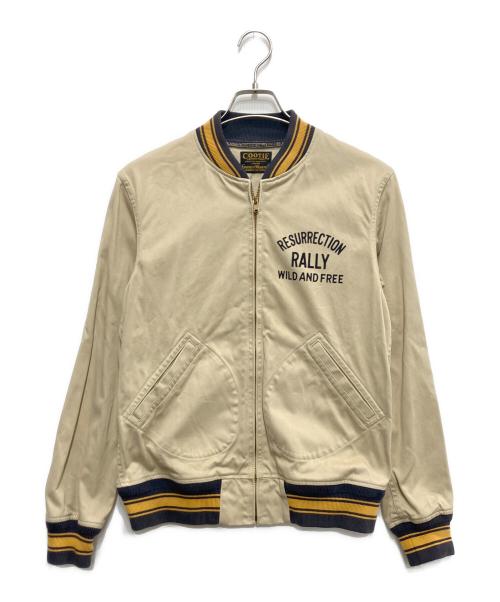 COOTIE PRODUCTIONS（クーティープロダクツ）COOTIE PRODUCTIONS (クーティープロダクツ) スタジャン ベージュ サイズ:不明の古着・服飾アイテム