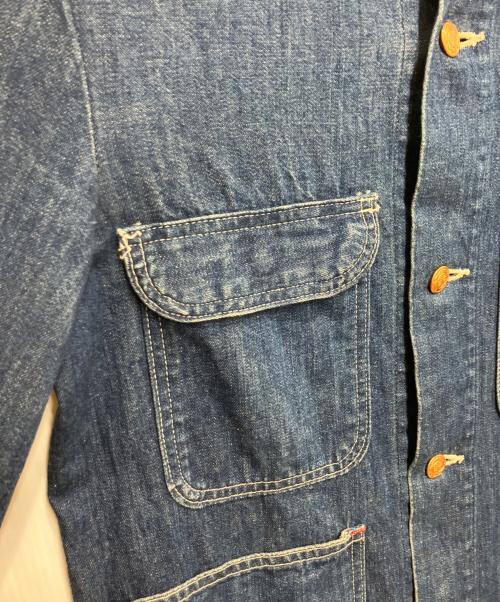 Wrangler（ラングラー）Wrangler (ラングラー) デニムカバーオール インディゴ サイズ:34の古着・服飾アイテム