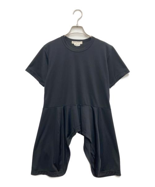 COMME des GARCONS（コムデギャルソン）COMME des GARCONS (コムデギャルソン) デザインヘムカットソー ブラック サイズ:Sの古着・服飾アイテム