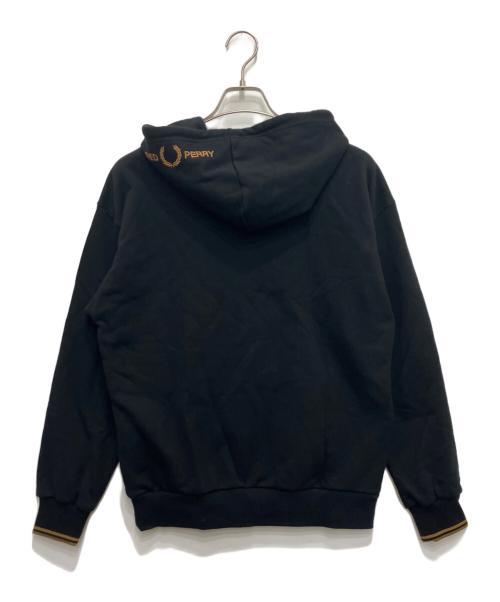FRED PERRY（フレッドペリー）FRED PERRY (フレッドペリー) ジップパーカー ブラック サイズ:Sの古着・服飾アイテム