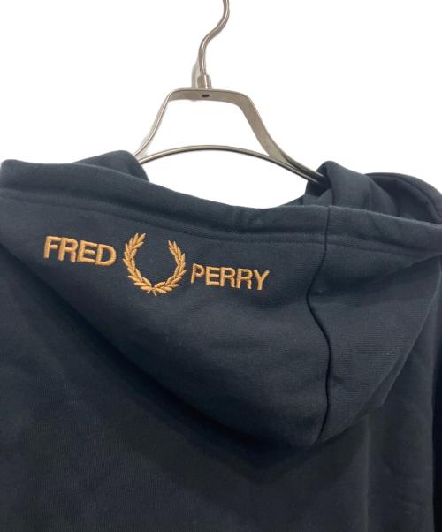 FRED PERRY（フレッドペリー）FRED PERRY (フレッドペリー) ジップパーカー ブラック サイズ:Sの古着・服飾アイテム