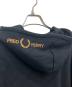 中古・古着 FRED PERRY (フレッドペリー) ジップパーカー ブラック サイズ:S：8000円