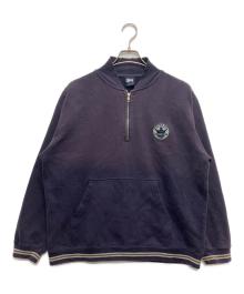 stussy（ステューシー）の古着「ハーフジップスウェット」｜ネイビー