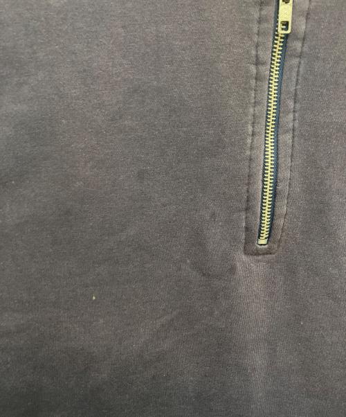 stussy（ステューシー）stussy (ステューシー) ハーフジップスウェット ネイビー サイズ:Mの古着・服飾アイテム