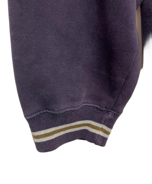stussy（ステューシー）stussy (ステューシー) ハーフジップスウェット ネイビー サイズ:Mの古着・服飾アイテム