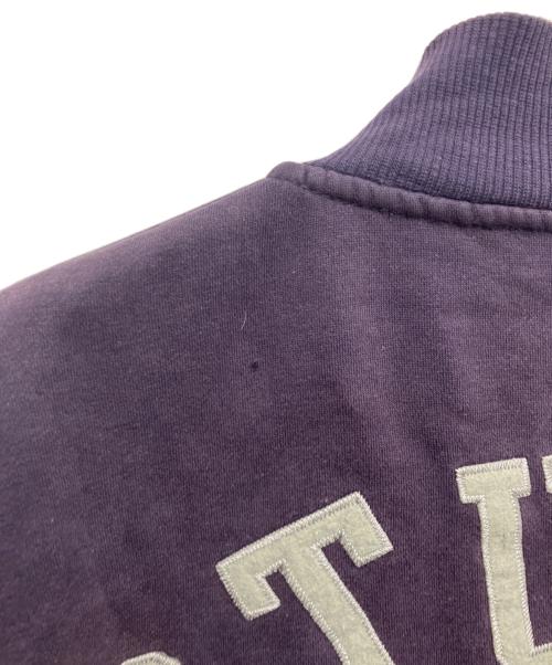 stussy（ステューシー）stussy (ステューシー) ハーフジップスウェット ネイビー サイズ:Mの古着・服飾アイテム