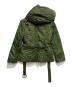 Max Mara WEEK END LINE (マックスマーラ ウイークエンドライン) ファー付ダウンジャケット グリーン サイズ:38：18000円
