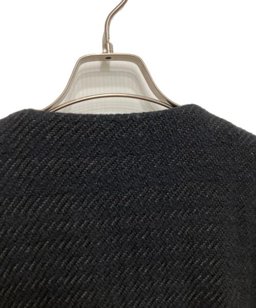 BACCA（バッカ）BACCA (バッカ) ツイードジャケット ブラック サイズ:38の古着・服飾アイテム