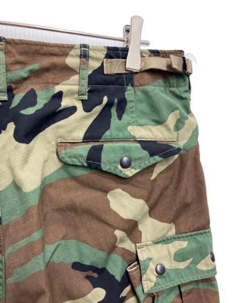 CORONA（コロナ）CORONA (コロナ) FP012カモフラミリタリーパンツ グリーン×ブラウン サイズ:SIZE LARGE-SHORTの古着・服飾アイテム
