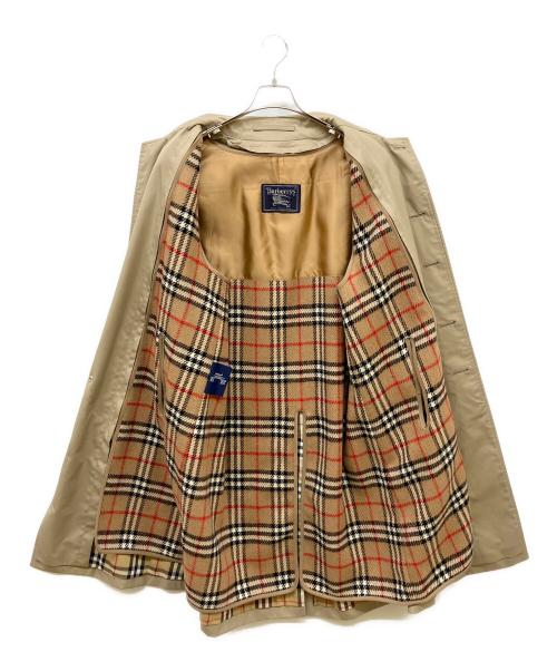 Burberry's（バーバリー）Burberry's (バーバリー) ライナー付き裏ノヴァチェックステンカラーコート ベージュ サイズ:48の古着・服飾アイテム