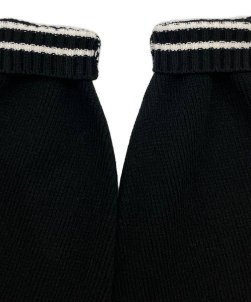 SUPREME（シュプリーム）SUPREME (シュプリーム) 25AW Script Stripe Half Zip Sweater ブラック サイズ:Mの古着・服飾アイテム